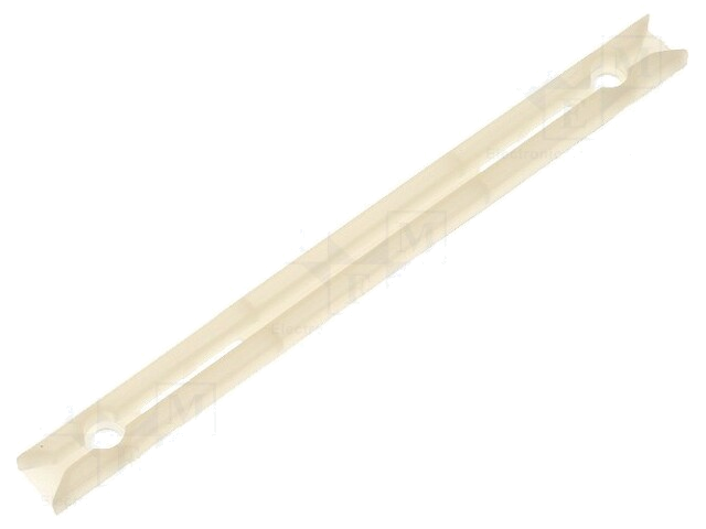 Printplaatgeleider; polyamide; natuurlijk; L: 119mm; UL94V-2 Printplaatgeleider; polyamide; natuurlijk; L: 119mm; UL94V-2